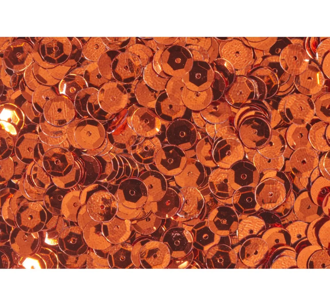 Meyco Pailletten gewölbt, Metallic