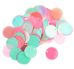 Clearance Rico Design Pailletten Rund-Mix, Multicolor