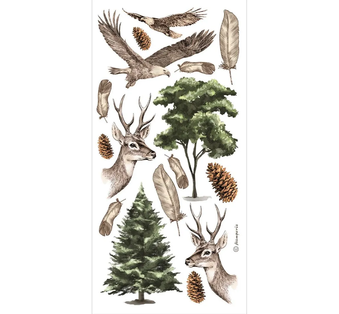 Clearance Stamperia Paper Cut-Outs "Forest"