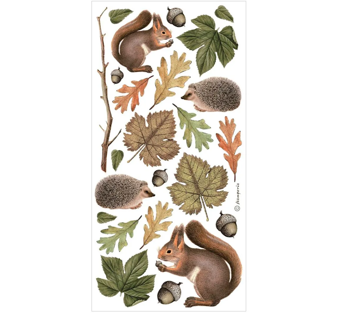 Clearance Stamperia Paper Cut-Outs "Forest"