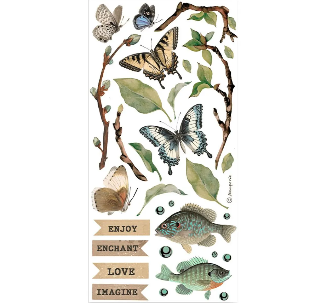 Clearance Stamperia Paper Cut-Outs "Forest"