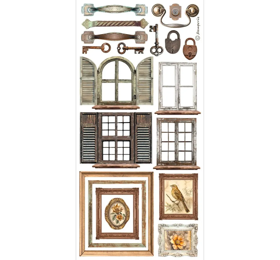 Stamperia Paper Cut-Outs "Golden Harmony"