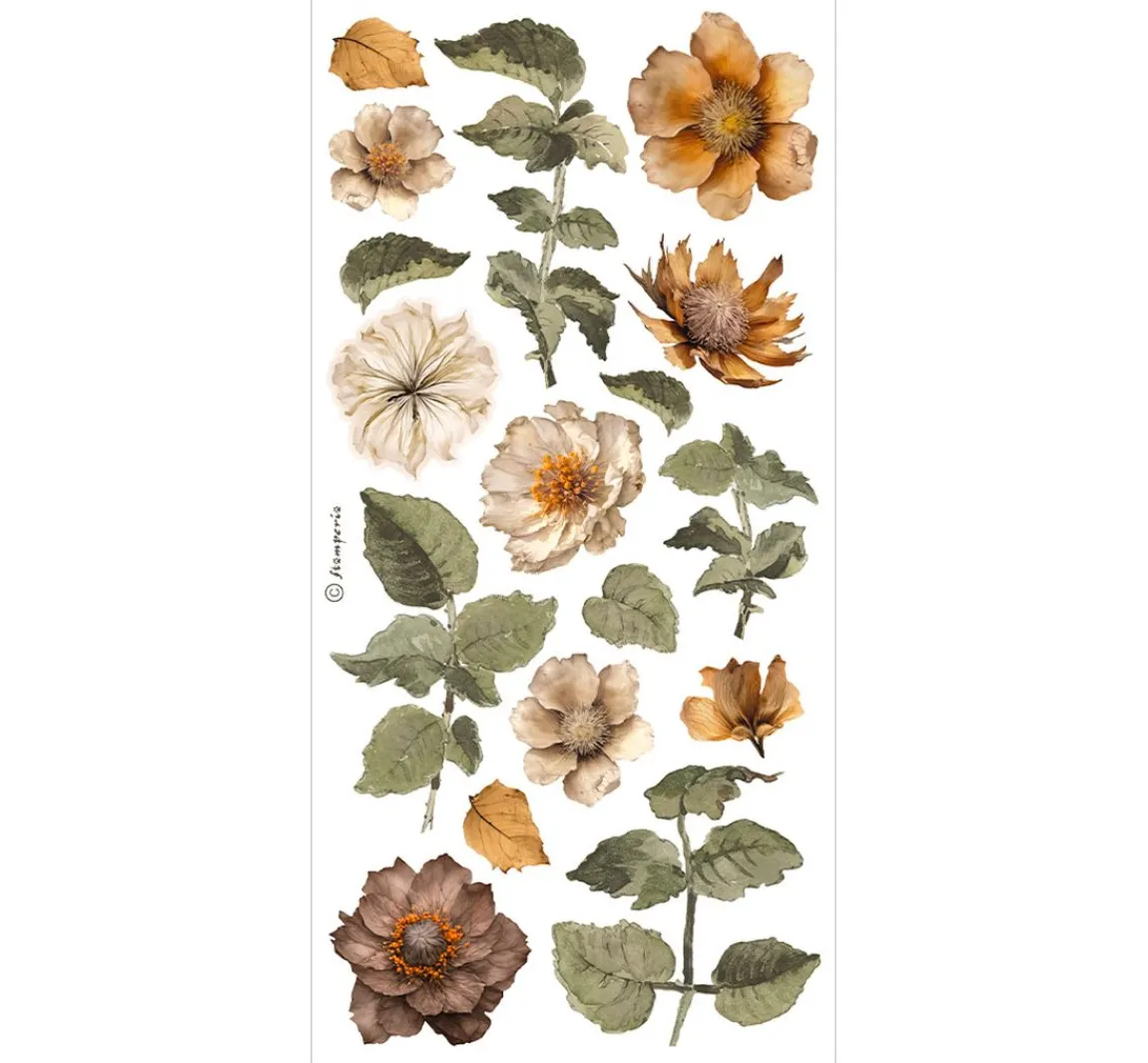 Stamperia Paper Cut-Outs "Golden Harmony"