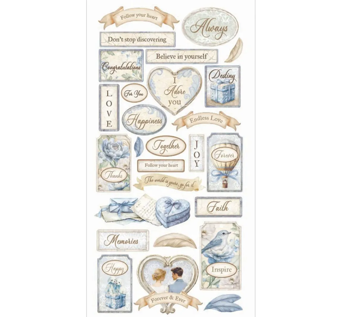 New Stamperia Paper Cut-Outs "Timeless"