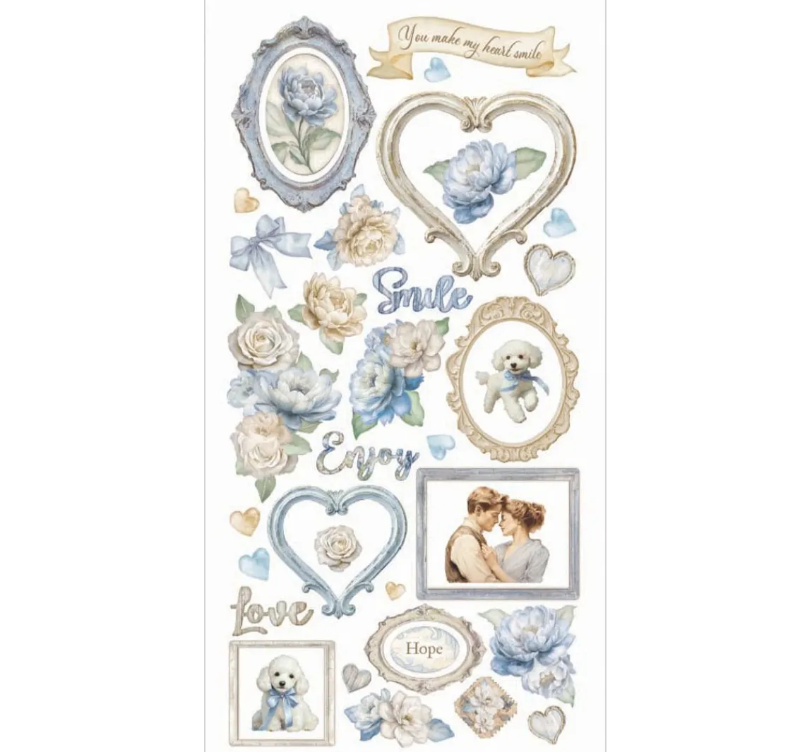 New Stamperia Paper Cut-Outs "Timeless"