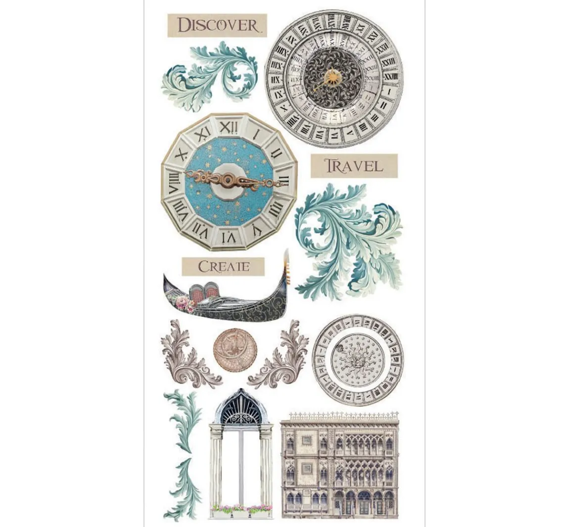Outlet Stamperia Paper Cut-Outs "Venice"