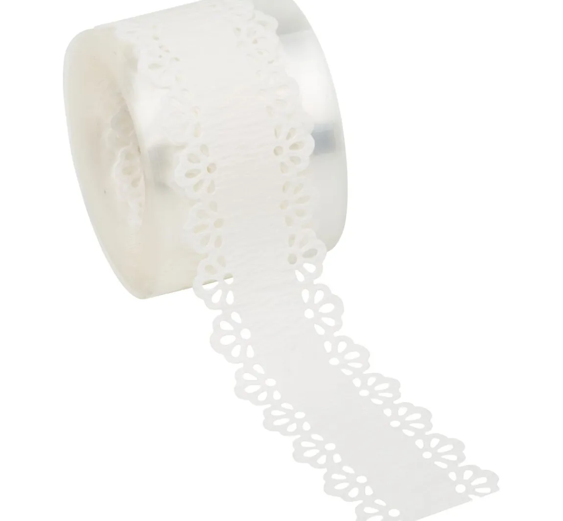 Best Heyda Papier Spitzenbordüre, selbstklebend, 2m