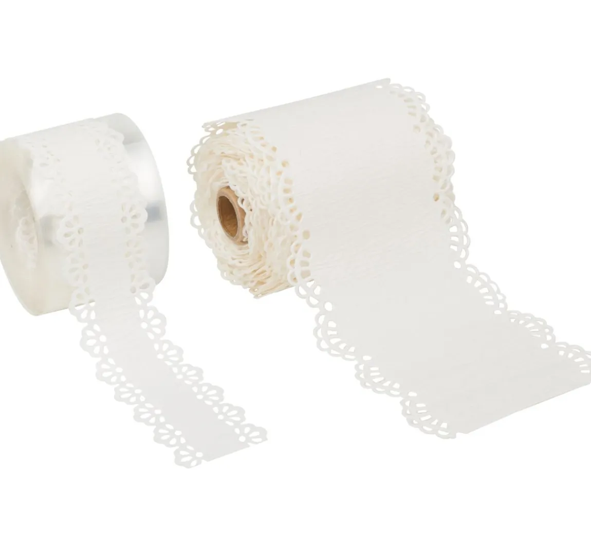 Best Heyda Papier Spitzenbordüre, selbstklebend, 2m