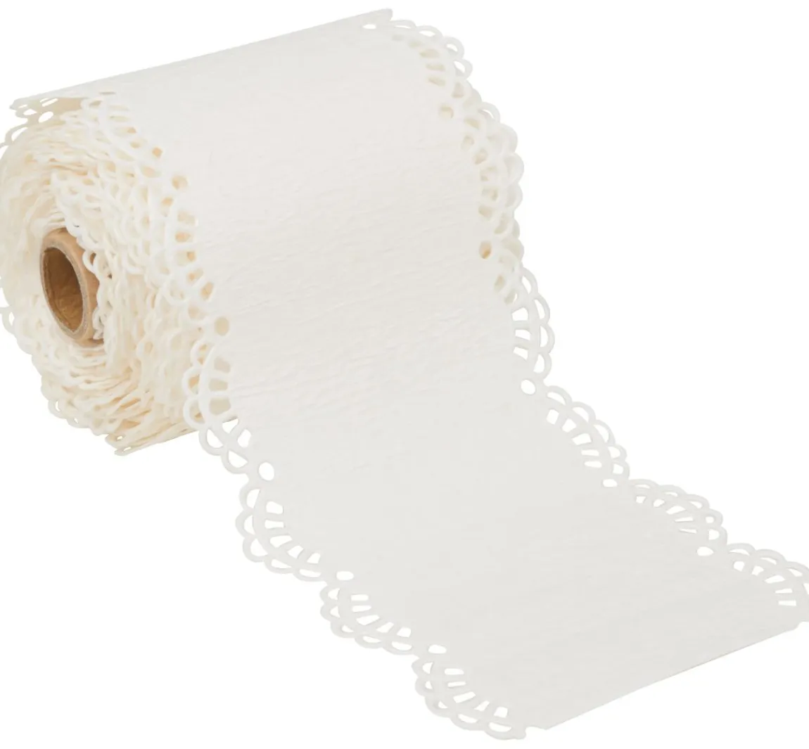 Best Heyda Papier Spitzenbordüre, selbstklebend, 2m
