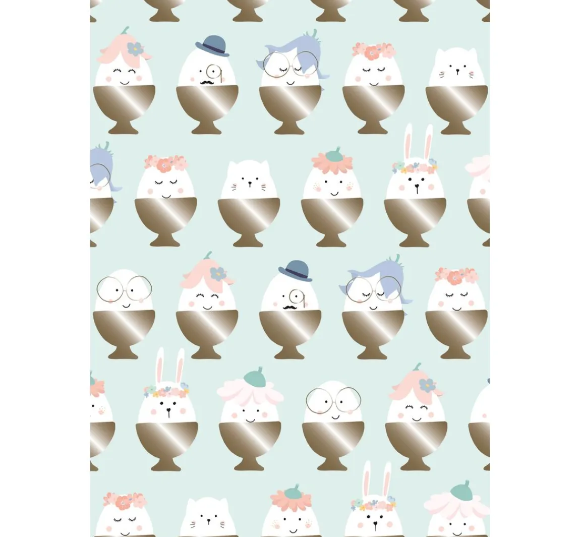 Hot Artemio Papier-Block "Funny Eggs"