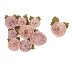 Sale Artemio Papierblumen "Rosé", 9er-Set