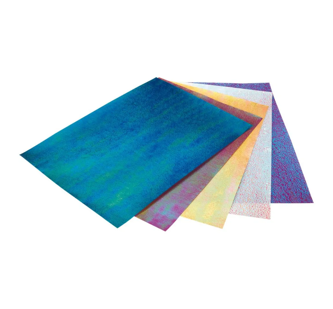 Best folia Papier-Mix Irisierend "Crispy Rainbow"