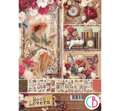 Clearance Ciao Bella Papier-Set "Book Lovers"