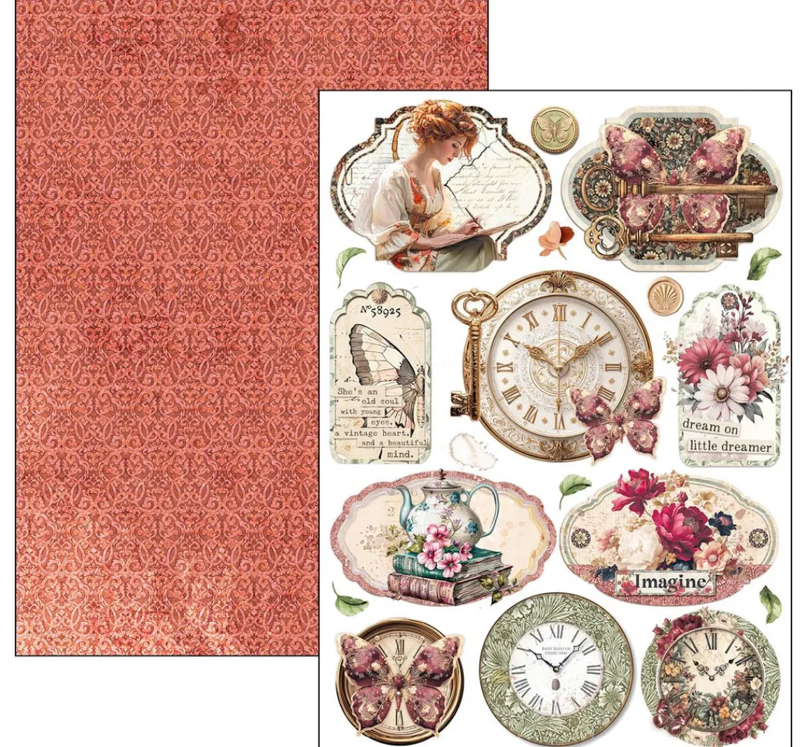 Clearance Ciao Bella Papier-Set "Book Lovers"