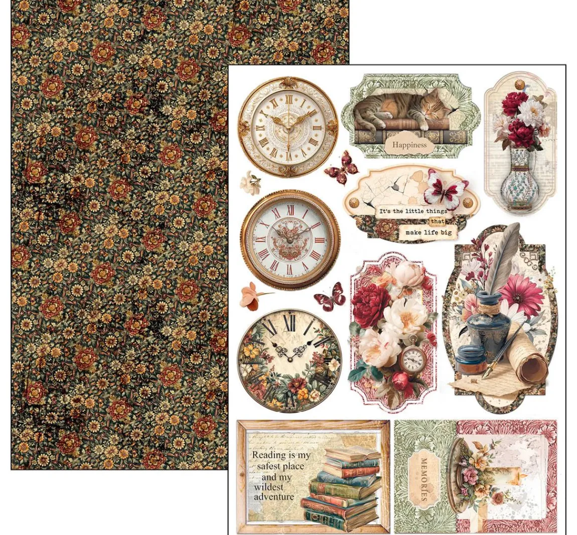 Clearance Ciao Bella Papier-Set "Book Lovers"
