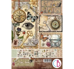 Clearance Ciao Bella Papier-Set "Cabinet of Curiosities"