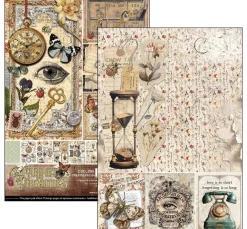 Clearance Ciao Bella Papier-Set "Cabinet of Curiosities"