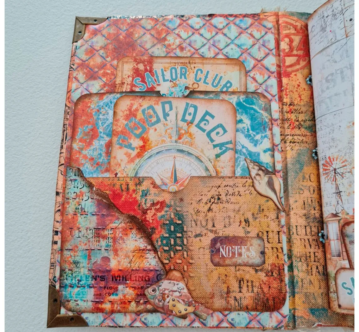 Online Ciao Bella Papier-Set "Coral Reef"