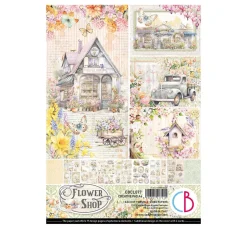 Outlet Ciao Bella Papier-Set "Flower Shop"