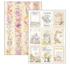 Outlet Ciao Bella Papier-Set "Flower Shop"