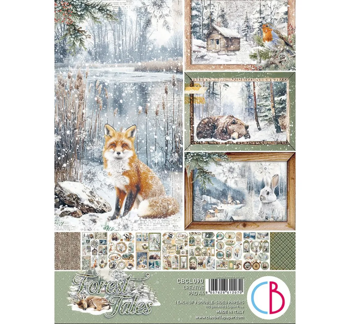 Ciao Bella Papier-Set "Forest Tales"