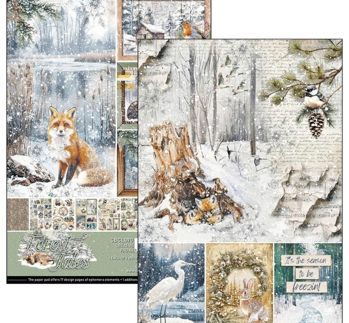 Ciao Bella Papier-Set "Forest Tales"