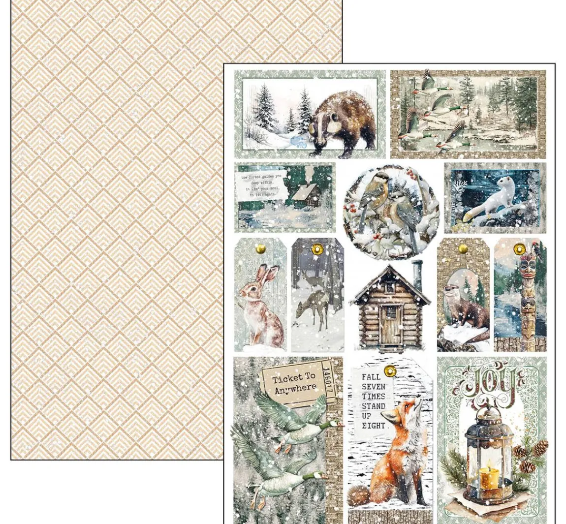 Ciao Bella Papier-Set "Forest Tales"