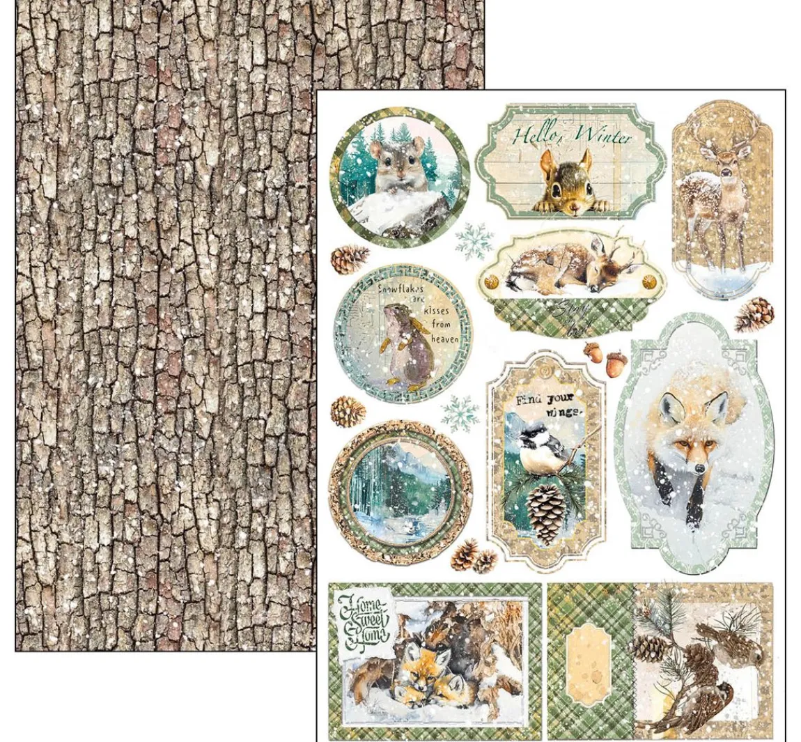 Ciao Bella Papier-Set "Forest Tales"
