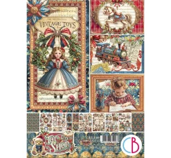 Discount Ciao Bella Papier-Set "Toy Shop"
