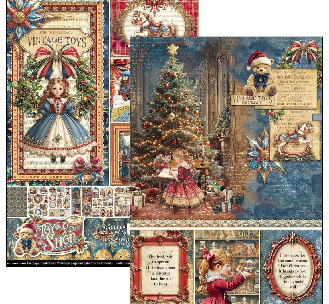 Discount Ciao Bella Papier-Set "Toy Shop"