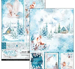 New Ciao Bella Papier-Set "Winter Journey"