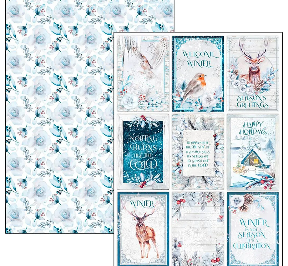 New Ciao Bella Papier-Set "Winter Journey"