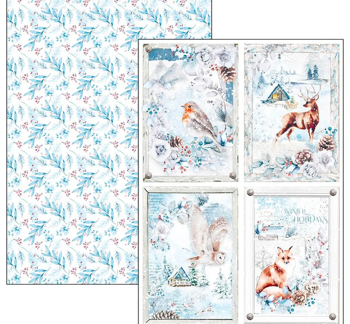 New Ciao Bella Papier-Set "Winter Journey"