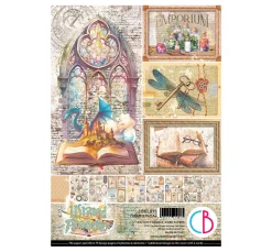 Discount Ciao Bella Papier-Set "Wizard Academy"
