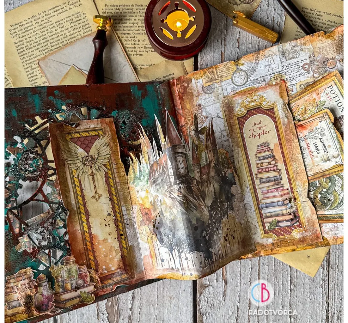 Discount Ciao Bella Papier-Set "Wizard Academy"