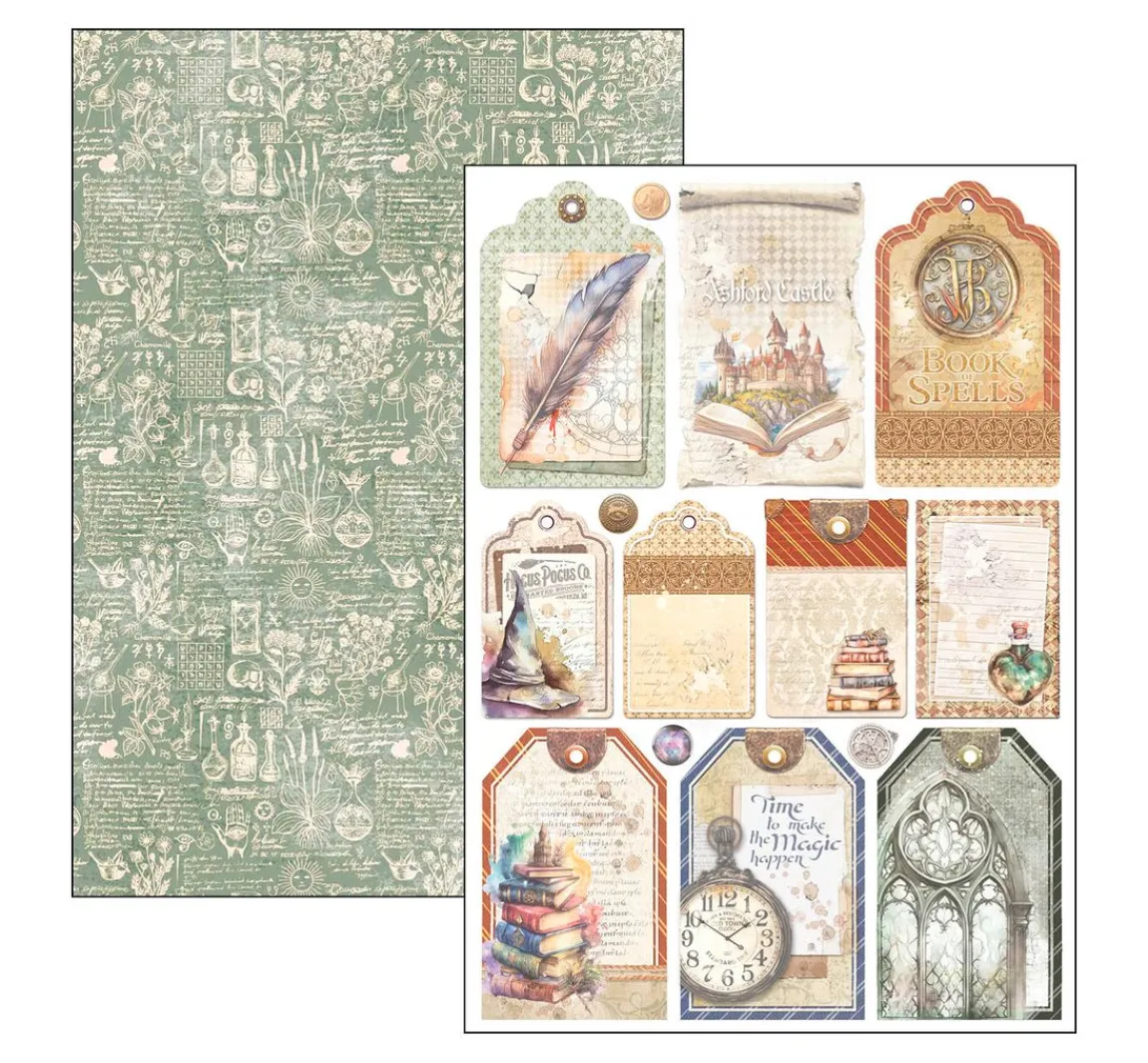 Discount Ciao Bella Papier-Set "Wizard Academy"
