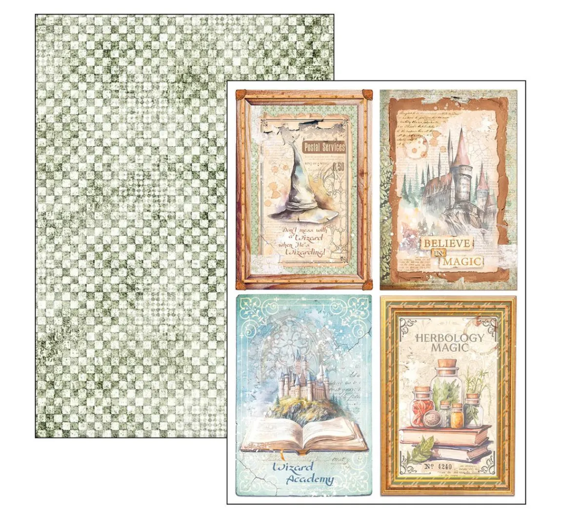 Discount Ciao Bella Papier-Set "Wizard Academy"