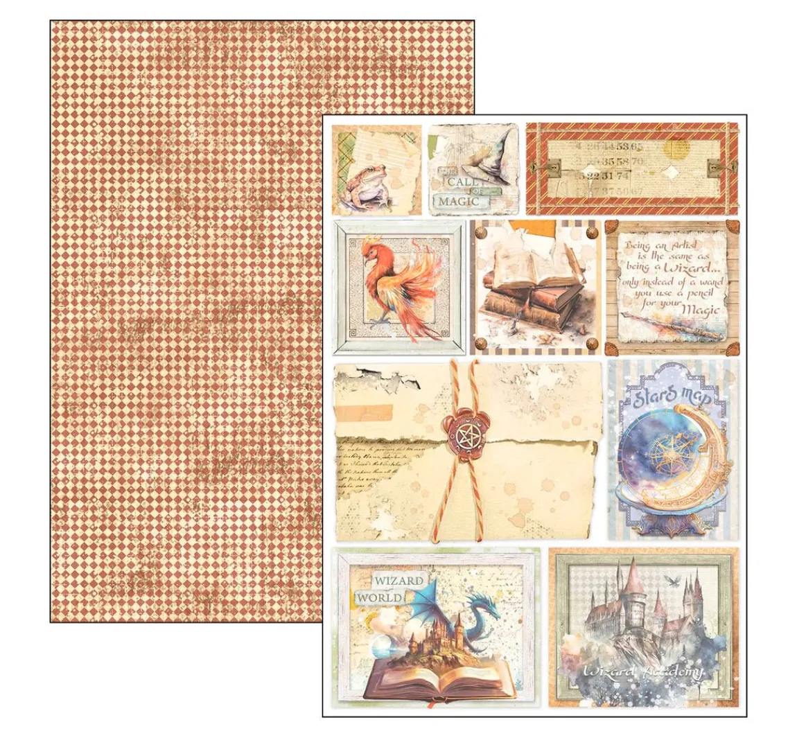 Discount Ciao Bella Papier-Set "Wizard Academy"