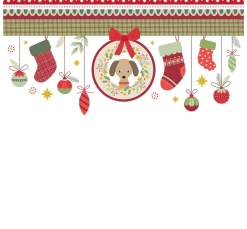 Discount Artemio Papier-Set "Woofy Christmas"