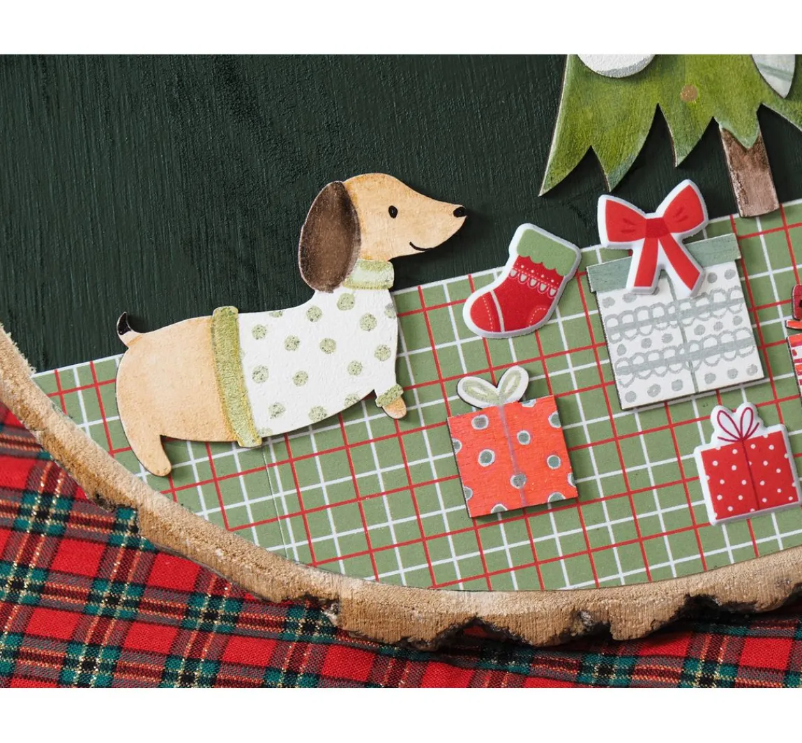 Discount Artemio Papier-Set "Woofy Christmas"
