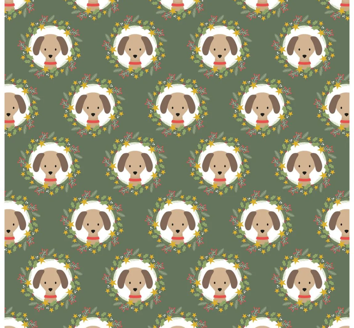 Discount Artemio Papier-Set "Woofy Christmas"