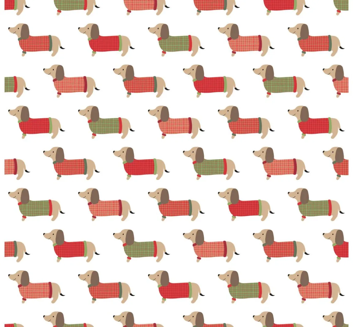 Discount Artemio Papier-Set "Woofy Christmas"