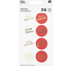 Online Rico Design Papiersticker "Merry Christmas"