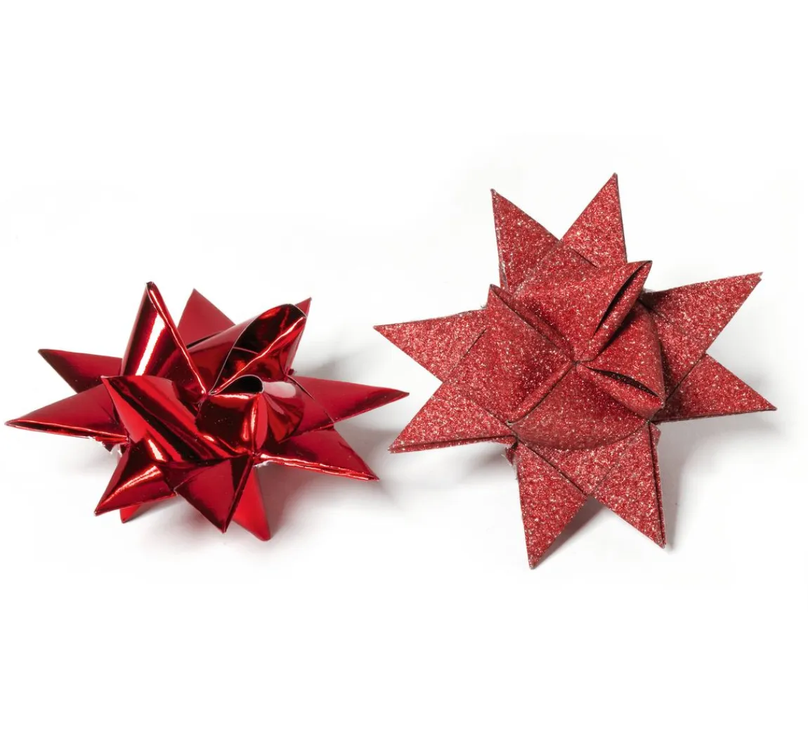 Discount Gebrüder Bertels Papierstreifen "Glitter, rot", 15mm