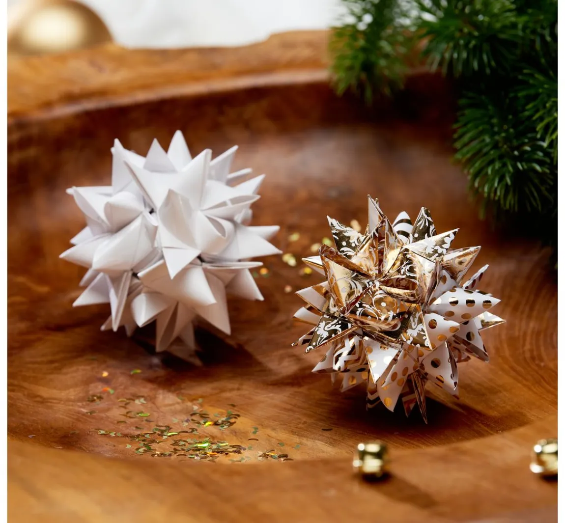 Sale Gebrüder Bertels Papierstreifen "Glitter, weiß", 15 mm