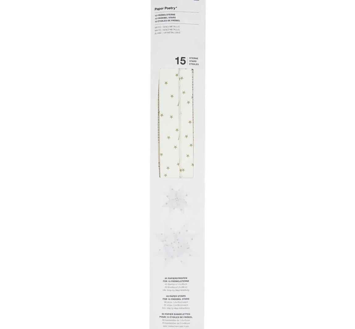 Online Rico Design Papierstreifen "Goldsterne"