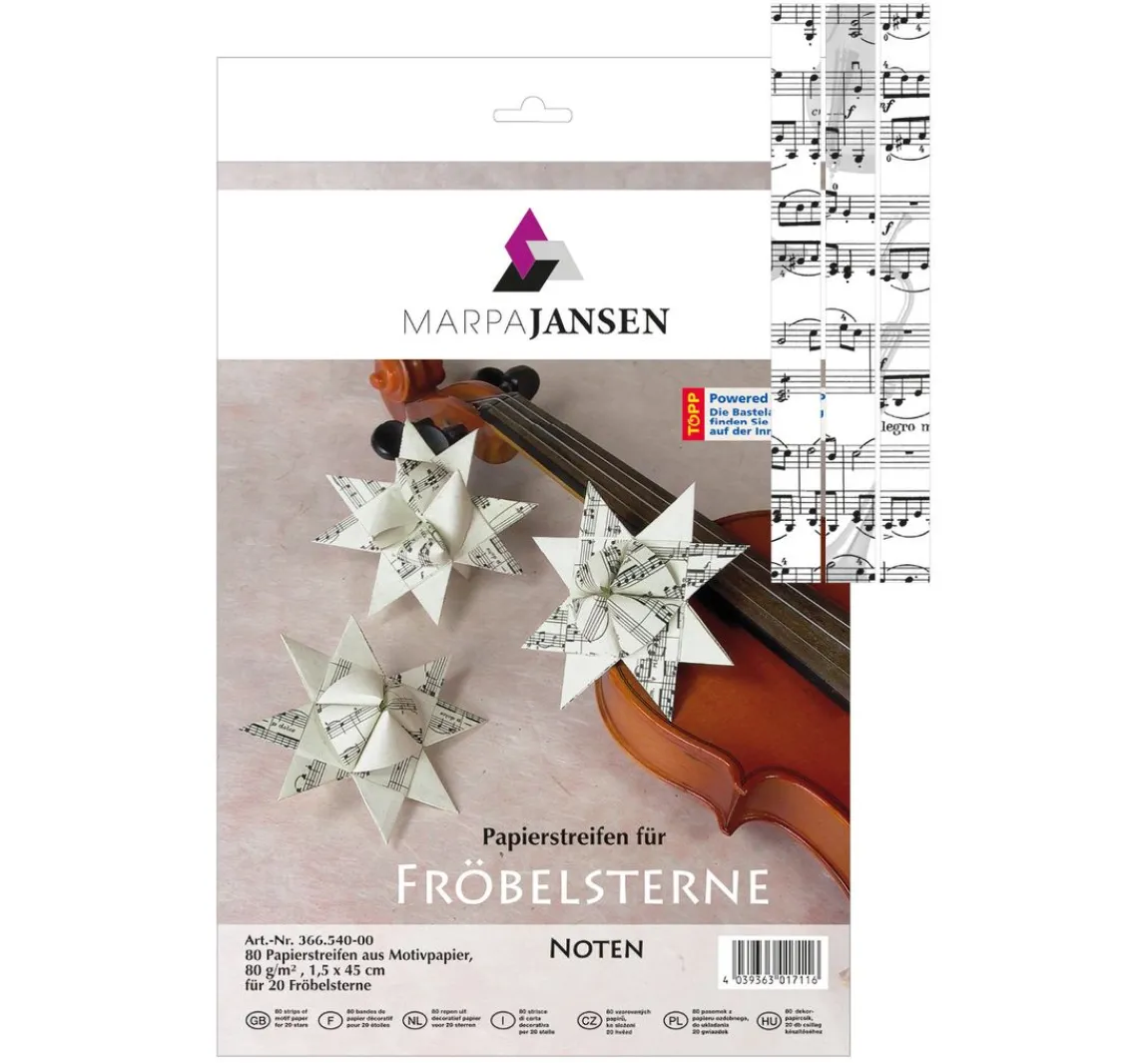 MarpaJansen Papierstreifen "Noten"