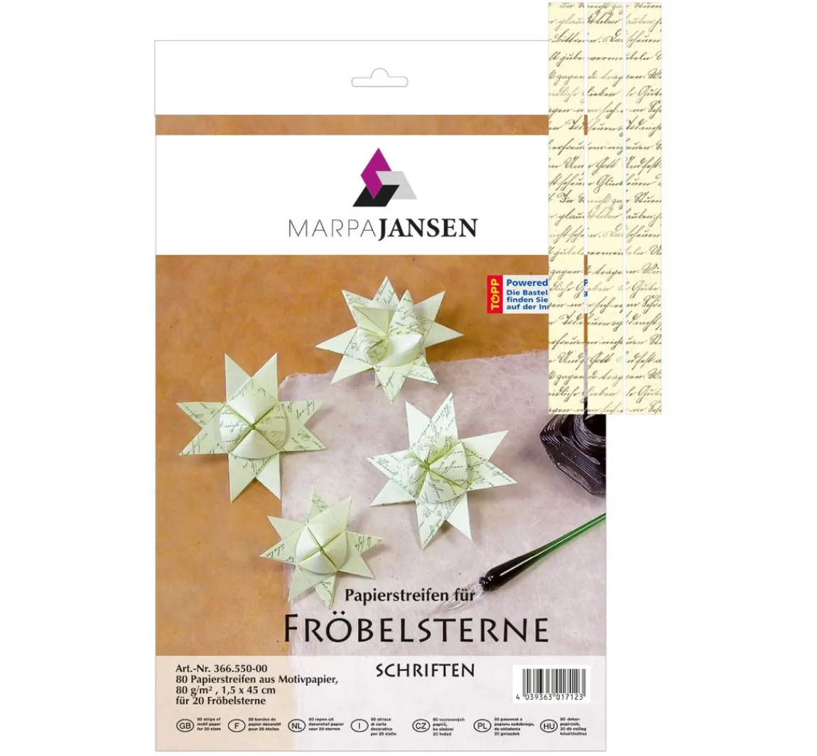 MarpaJansen Papierstreifen "Schriften"