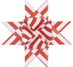 Online Rico Design Papierstreifen "Stripes", Rot/Weiß