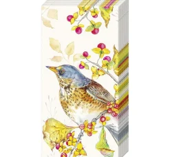 Online IHR Papiertaschentücher "Autumn Birds"